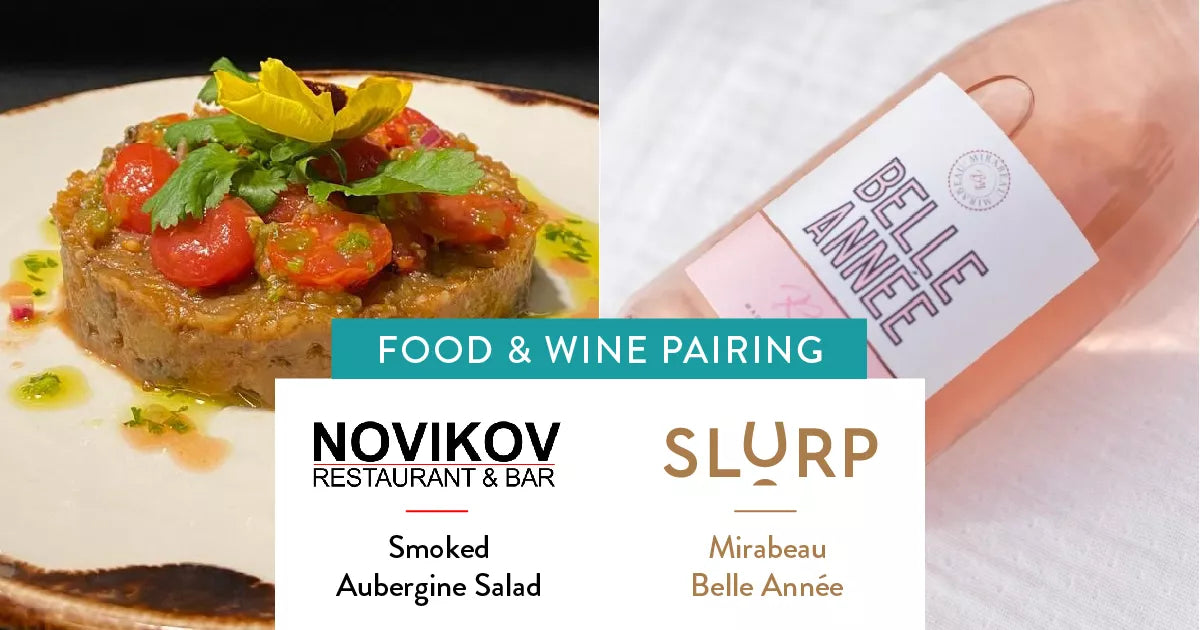 Slurp x Novikov: Wine and Food Pairing Collaboration