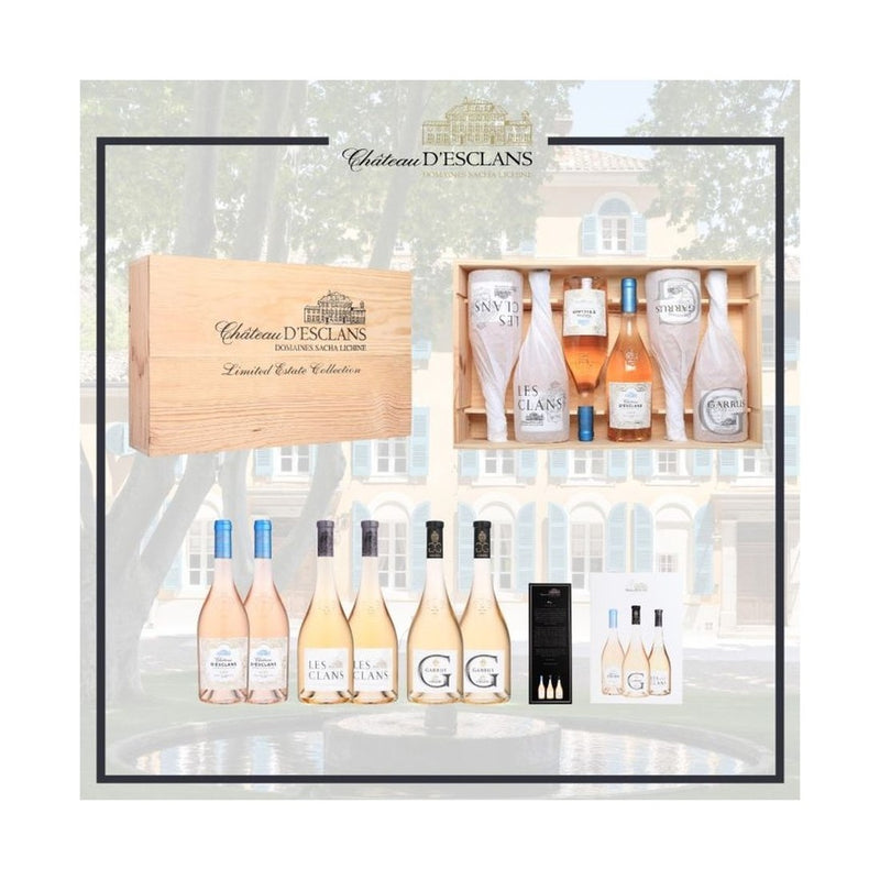 Chateau d'Esclans Provence Rose Gift Set 6x75cl