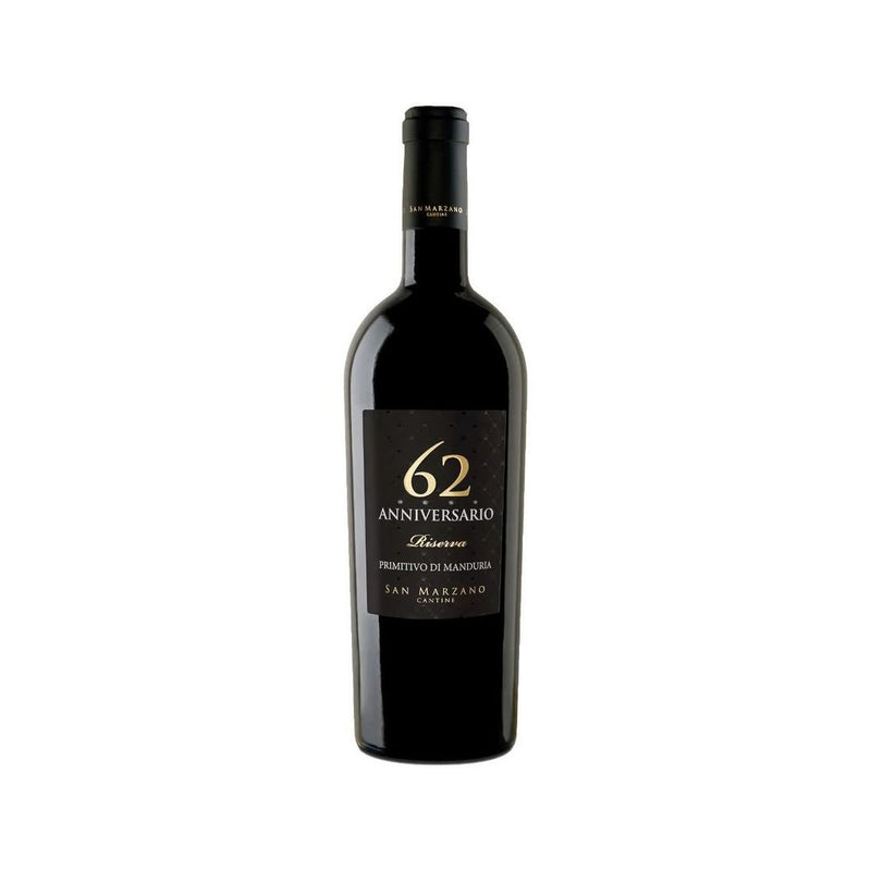 San Marzano Anniversario 62 Primitivo Riserva