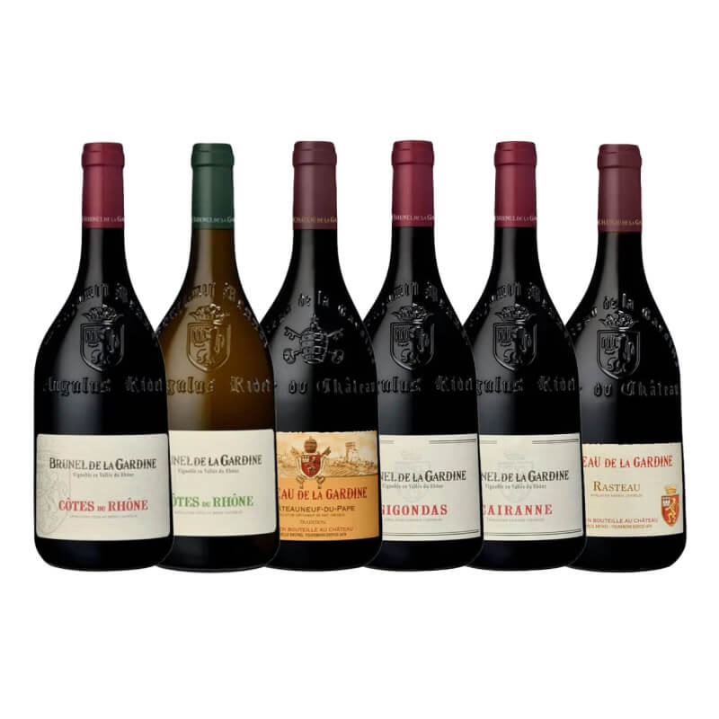 Chateau de la Gardine Mixed Case x6