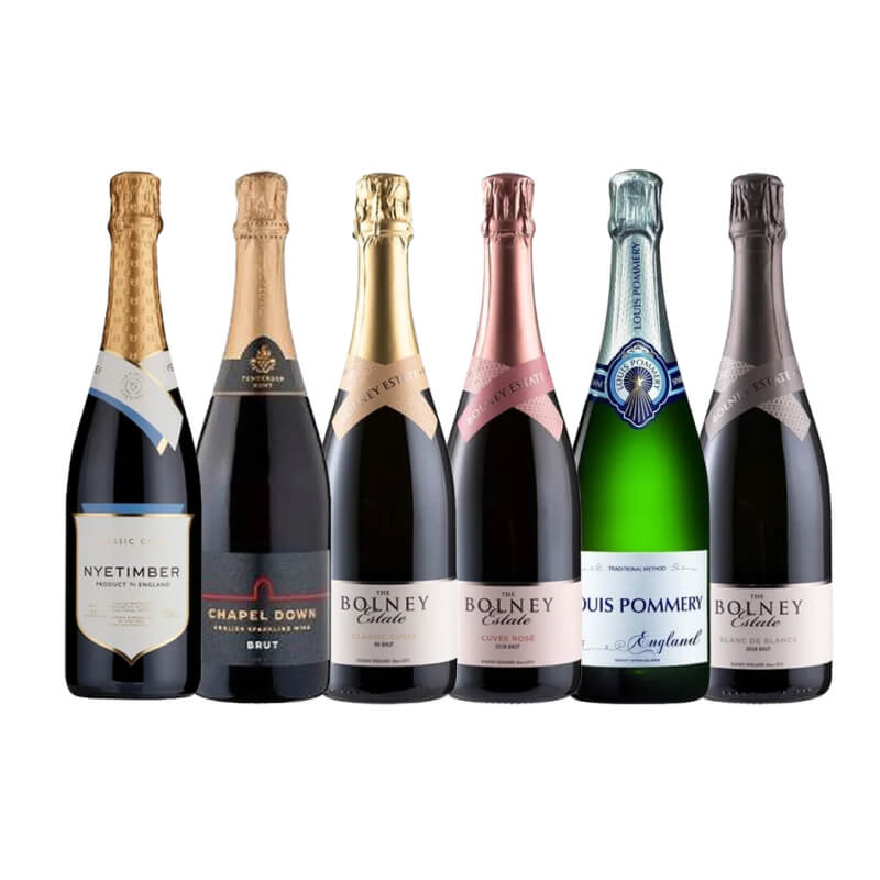 English Sparkling Mixed Case x6