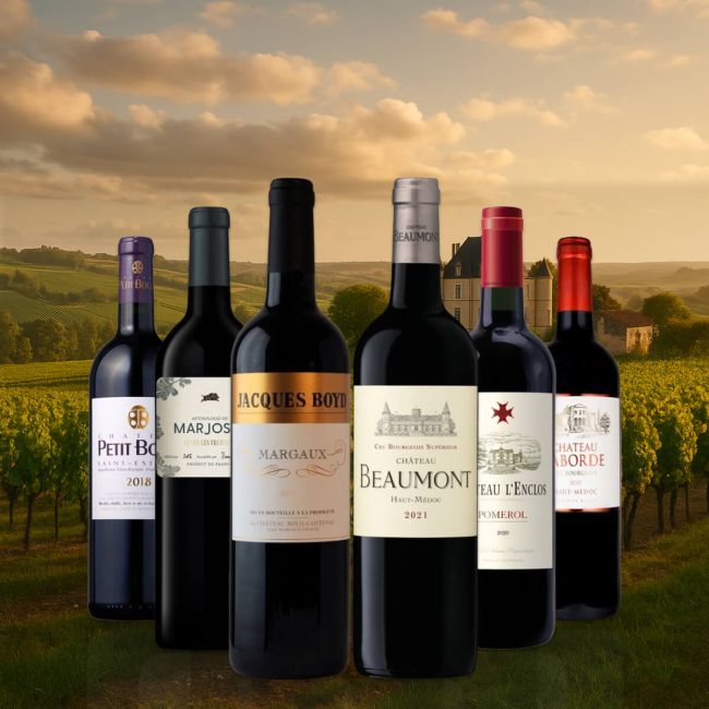 Bordeaux Reds - 6 Bottles for £144.50 – SAVE Over £25