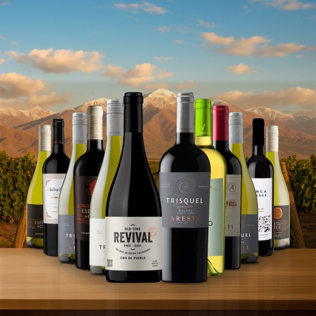 South American Case - 12 Bottles £130 Save £50