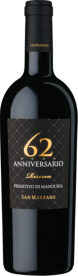 San Marzano Anniversario 62 Primitivo Riserva 2019